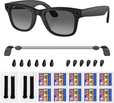 Smart Glasses Accessories Kit for Ray-Ban Meta Wayfarer/Headliner/Skyler – 10 Le