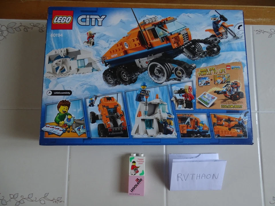 1992BOITE LEGO NEUVE - SEALED BOX - CITY 60194 ARCTIC SCOUT TRUCK - Photo 2/4