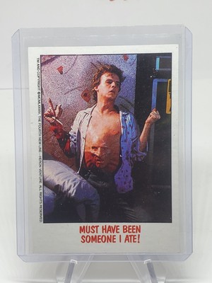 1988 Topps Fright Flicks Must Have Been Someone I Ate! #15 Freddy Krueger 