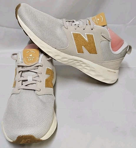 Scarpe da allenamento New Balance da uomo SPT Lux V4 beige running taglia 13 M schiuma fresca