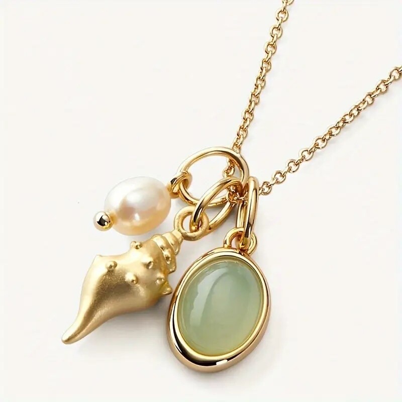 ana luisa ペンダント チャーム 10K GOLD ROUND PEARL CHARM ana luisa ペンダント チャーム 10K GOLD ROUND PEARL CHARM