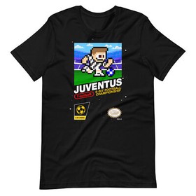 Juventus FC FIFA Club World Cup Football Soccer Nintendo NES 8-bit Retro T-Shirt