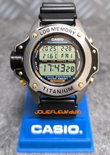 1997 CASIO   DEP-700   TITANIUM Taucheruhr Ti...