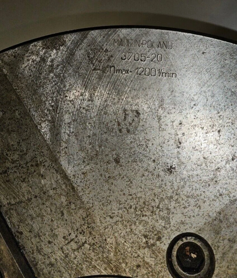 Mandril de torno manual Okuma CNC 19,5" 4 mordazas #3705-20 Foto 2 de 3