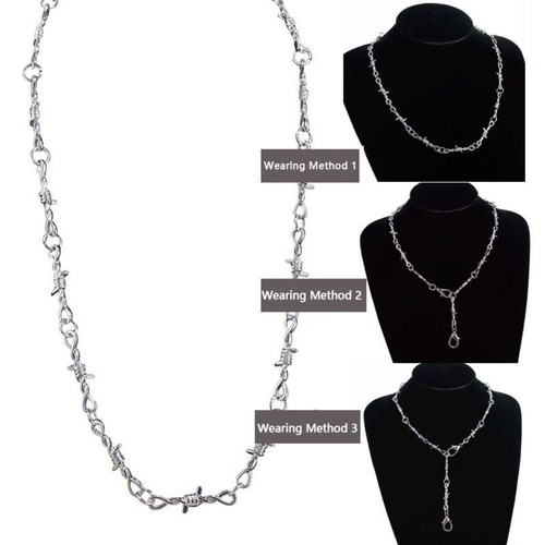 Hip Hop Pants Chain Metal Punk Necklace Trendy Long Waist Chain Gifts - Picture 4 of 12