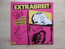 Extra wide autographs signed LP cover "Your greatest successes" vinyl