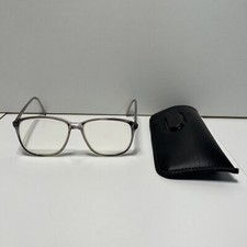 Vintage Van Heusen Glasses Frame Italy Clear Transluent 54-15 VH204 0118 145