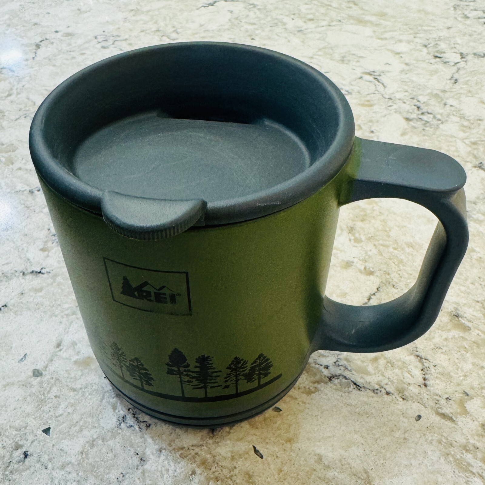 Vintage Stanley REI Branded Insulated Travel Mug Coffee 12 oz Hot/Cold