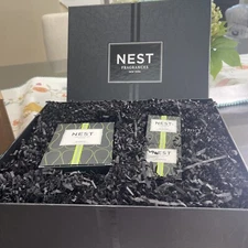 3/Scented Classic Candle, Bamboo  Set - 8.1 oz - Up to 60-Hour Burn - 2oz57g eac