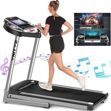 Treadmill 3.25/2HP Electric Cardio Running Machine Incline Foldable for Home Gym