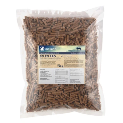 Makana Selen PRO Pellets mit Vitamin E 750g Beutel für Pferde