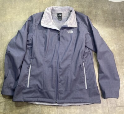 The North Face Chromium Thermal Soft-Shell Jacket Gray Fleece