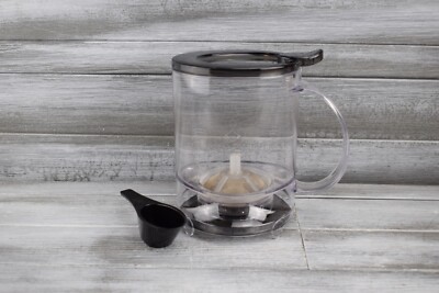 Teavana Perfectea Perfect Tea Maker 16oz Black Loose Leaf Brew (No Drip Tray)