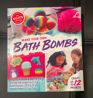 Make Your Own Bath Bombs, Toy by Klutz (COR), Brand New