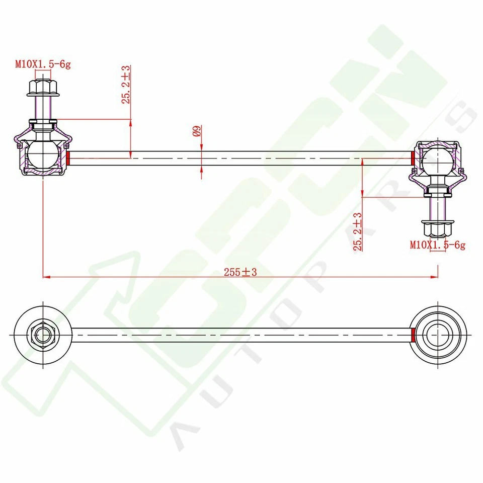 8x Front Suspension Kit Control Arms Tie Rods For 2007-2013 Nissan Cube & Versa Foto 3 de 4