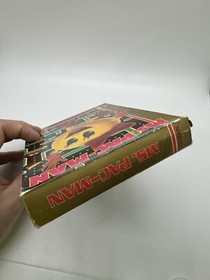 Ms. Pac-Man - Unlicensed TENGEN Nintendo NES Complete CIB Rare Nice!