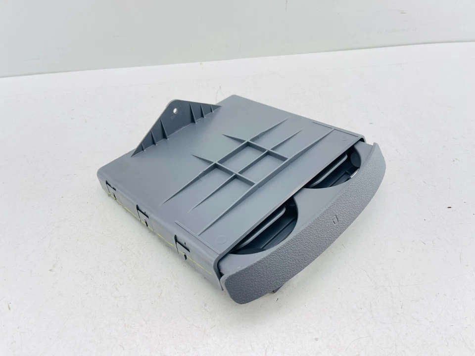 06-09 Saturn Sky Pontiac Solstice Cup Holder Slide Out Gray Center Rear OEM Good - Image 2 of 4