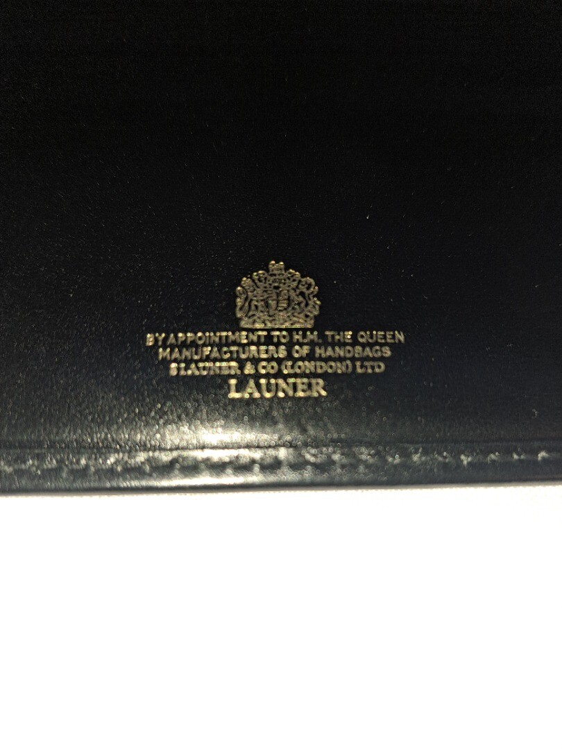 S.LAUNER & Co London Ladies Vintage Black Purse CG W27 eBay