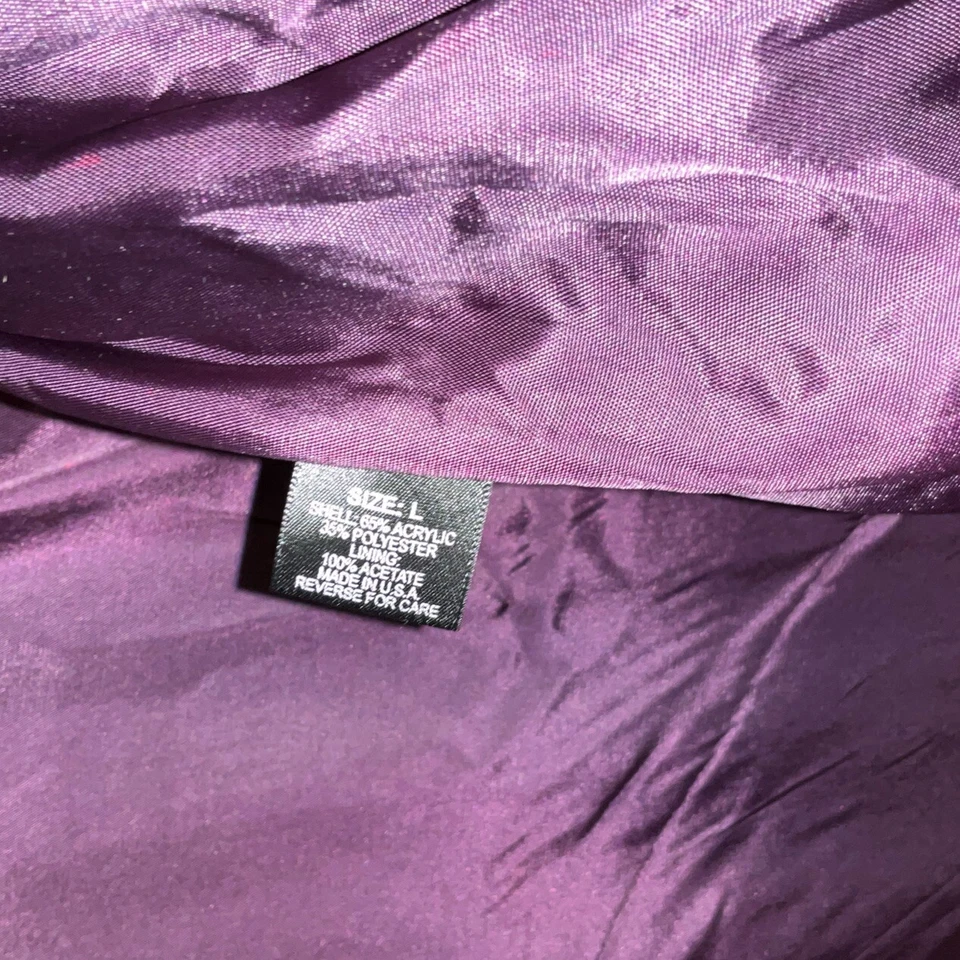 Chaqueta polar vintage FS Limited Aztec Southwest L retazos azul gris EE. UU. Foto 3 de 4