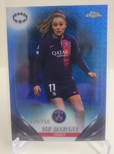 2023-24 TOPPS CHROME WOMENS UEFA LIEKE MARTENS #81 BLUE SER# 226/250