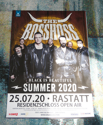Konzertposter ** The Bosshoss ** Rastatt 25.07.2020
