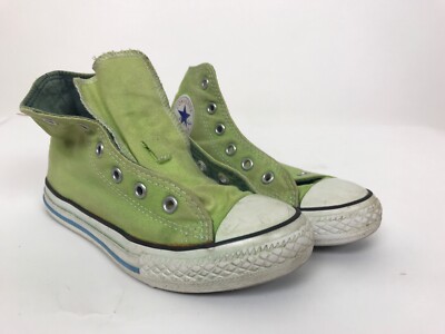 lime green converse high tops