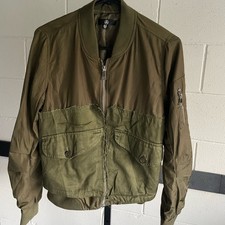 Coat Man’s Field Military Style Full Zip Jacket