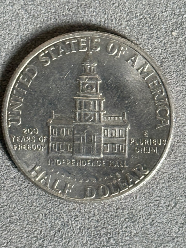 1776 1976 D USA HALF DOLLAR 200TH ANNIVERSARY INDEPENDENCE OF USA 1776 1976 d usa half dollar 200th anniversary independence of usa