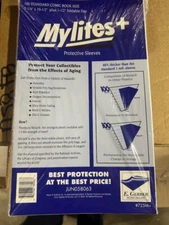 100 E. Gerber Standard 725 Comic Book Mylites+ True Acid Free Comic Book Bags