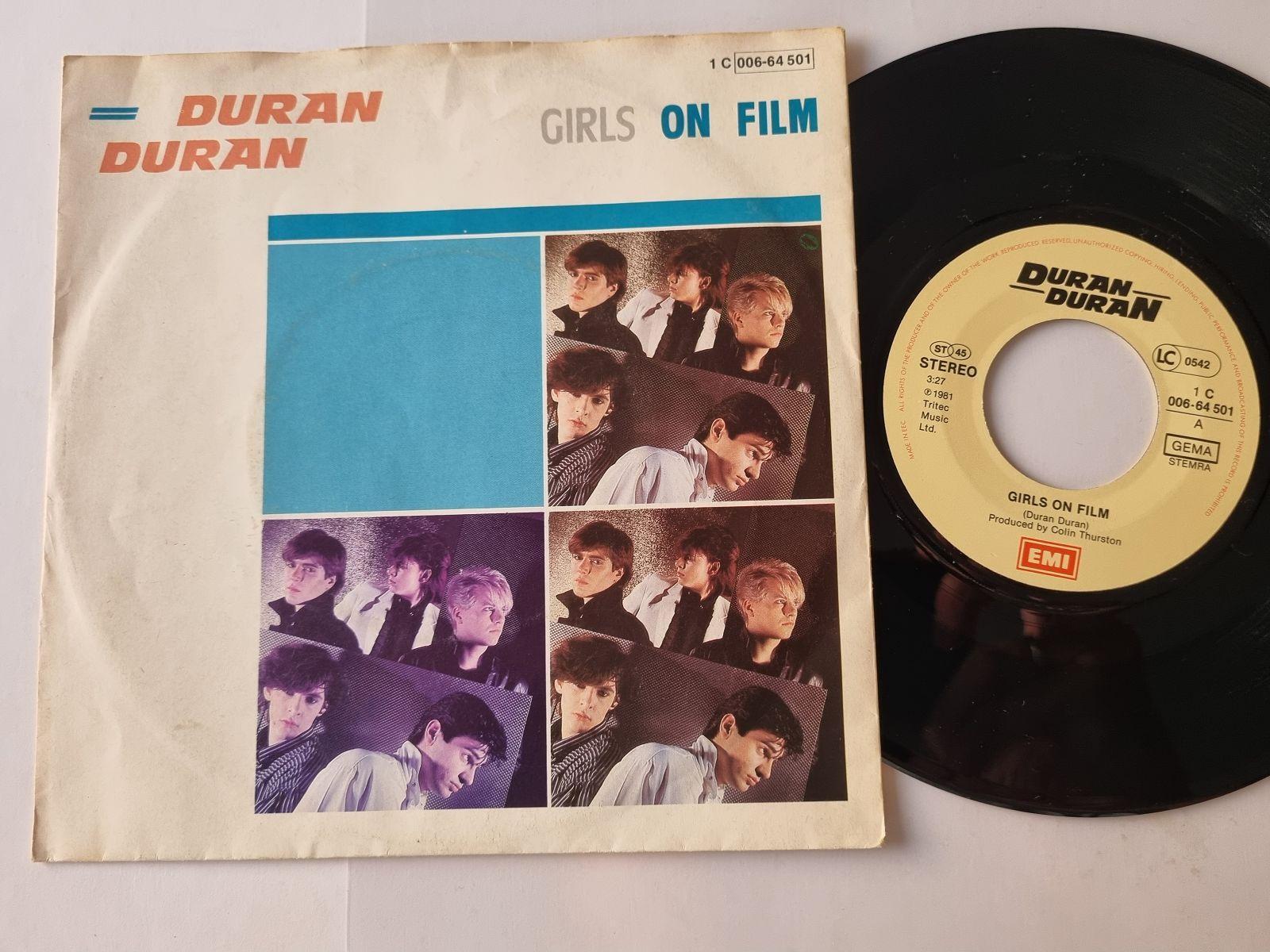 7"" Single Duran Duran - Girls on film Vinyl Germany