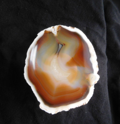 NIGHT LIGHT #12 - Brazilian Agate Stone Slice - Childs Bedroom, Hallway, Kitchen