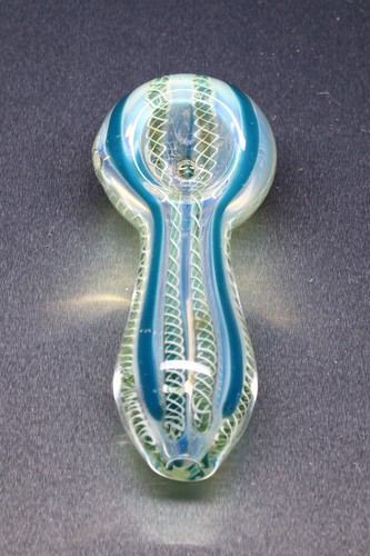 MINI SMOKING BLOWN GLASS POCKET HEAVY 3” HAND PIPE PIPA BOWL HITTER USA TOBACCO - Picture 4 of 12