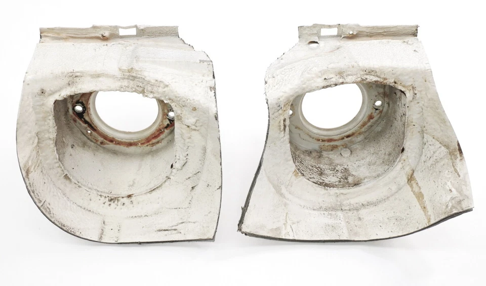 Front Strut Mount Tower Cut Sections 75-84 VW Rabbit Jetta MK1 Cabriolet Genuine - Image 2 of 4