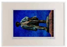640025 Daniel Owen Statue, Mold Watercolour Picture Frame