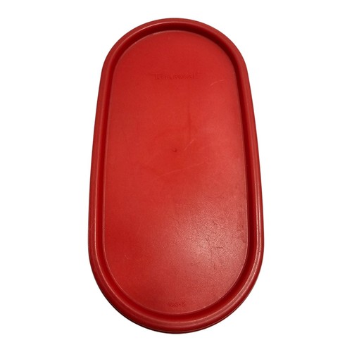 Tupperware Contenitore Trasparente 2 Tazze #1611 con Coperchio Ovale Modulare Mates PULITO - Foto 5 di 8