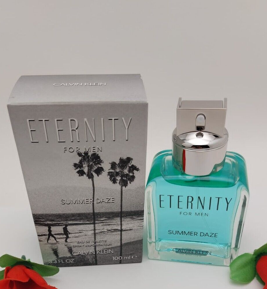 ETERNITY FOR MEN SUMMER DAZE EAU DE TOILETTE CALVIN KLEIN 3.4 | eBay