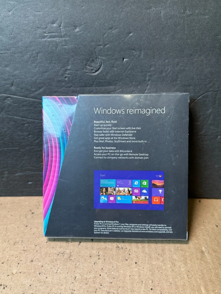 Microsoft Windows 8 Pro 64 bit x64 64 Bit DVD Full English MS WIN 8 =NEW - Image 3 of 3