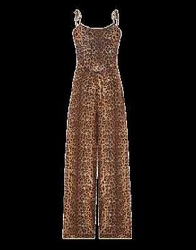AGENT PROVOCATEUR SEXY KITTIE LEOPARD JUMPSUIT SIZE UK 8 BNWT