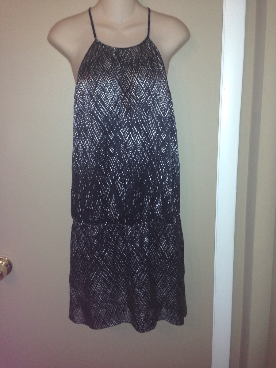 joie black silk dress LADIES SIZE MEDIUM fully lined Excellent condition made to fit Portia and Scarlett PS25703 Color:Pale Oak Heather