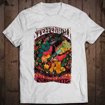 Steppenwolf for smittycat Rock band T-shirt John Kay Goldy McJohn Jerry Edmonton
