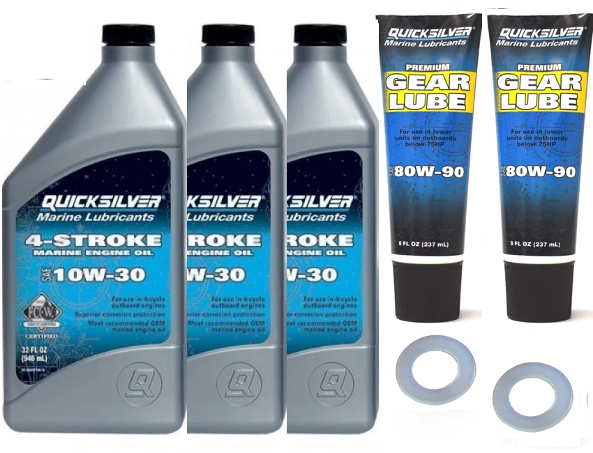 Changing Your Lower Unit Gear Lube In A Mercury Outboard, 59 OFF