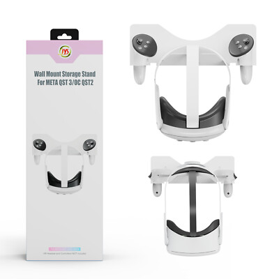VR Wall Mount Stand Storage Rack For Meta Oculus Quest