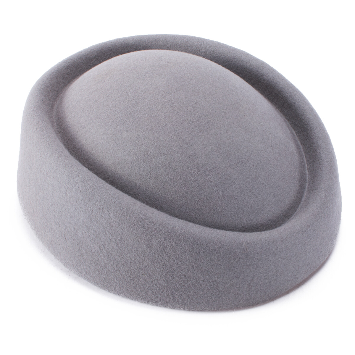 5216 Cocktail Fascinator Base Wool Air Hostesses Pillbox Hat Millinery Cocktail Fascinator Base Wool Air Hostesses Pillbox Hat  main image 4