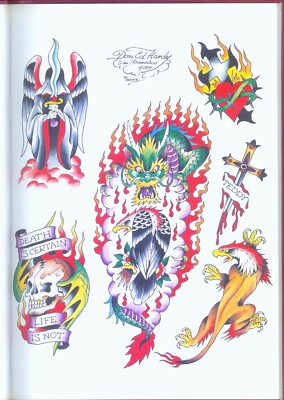 アート・デザイン・音楽 Flash from the Past TATOO BOOK ED HARDY アート・デザイン・音楽 Flash from the Past TATOO BOOK ED