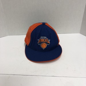 orange knicks hat