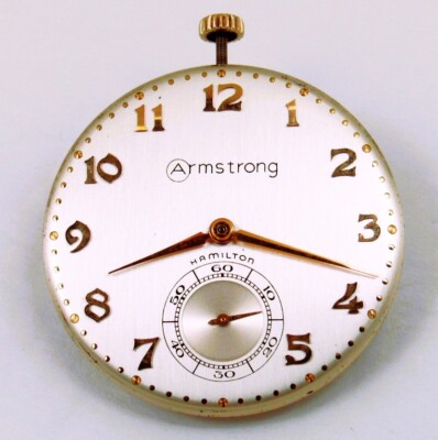 10s Hamilton 23 Jewels Model 945 Open Face Pocket Watch Movement, Great  Runner