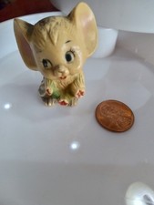 Antique Celluloid MCM Mouse Figurine