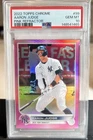 2022 Topps Chrome - Aaron Judge #99 Pink Refractor PSA 10 Gem Mint 💎