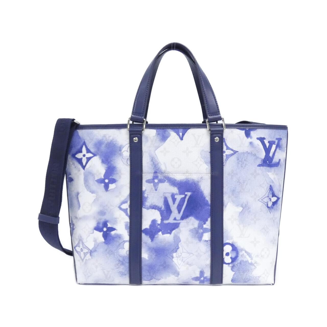 Authentic Louis Vuitton Watercolor Monogram Weekend Tote PM M45756 Bag #270-...