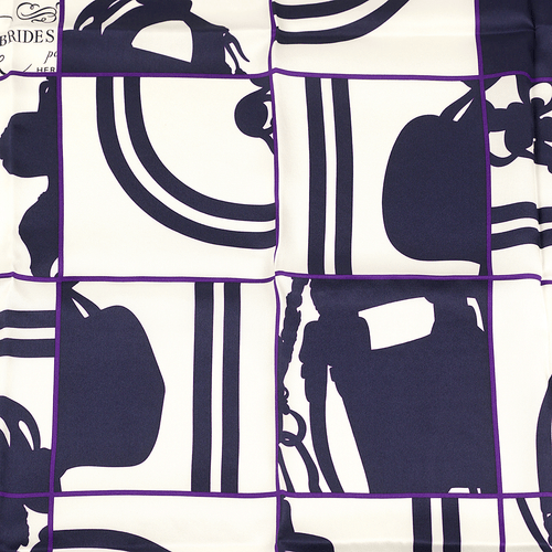 Hermes Scarf 70cm EN DESORDRE Silk Carre Foulard CYRILLE DIATKINE - Picture 3 of 7